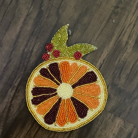 Anthropologie Beaded Alchemia coaster - Picture 6 of 11